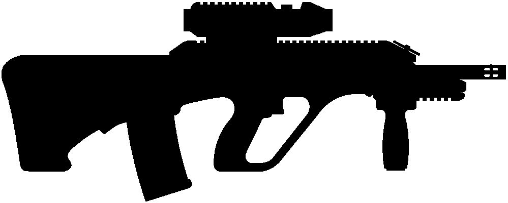 Steyr AUG A3 Black Symbol by Jakubtokaj on DeviantArt
