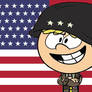 Leif Loud America Flag