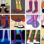 Top 12 Shoes Girl Cartoon