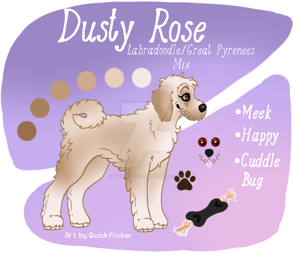 Commission - Custom Labradoodle Character by Quickflicker on DeviantArt