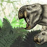 Dinodontosaurus female with a calf