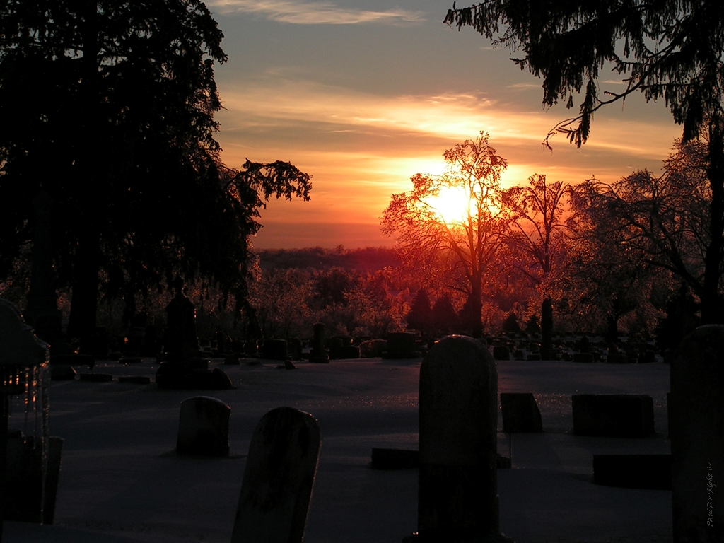 Cemetery Sundown