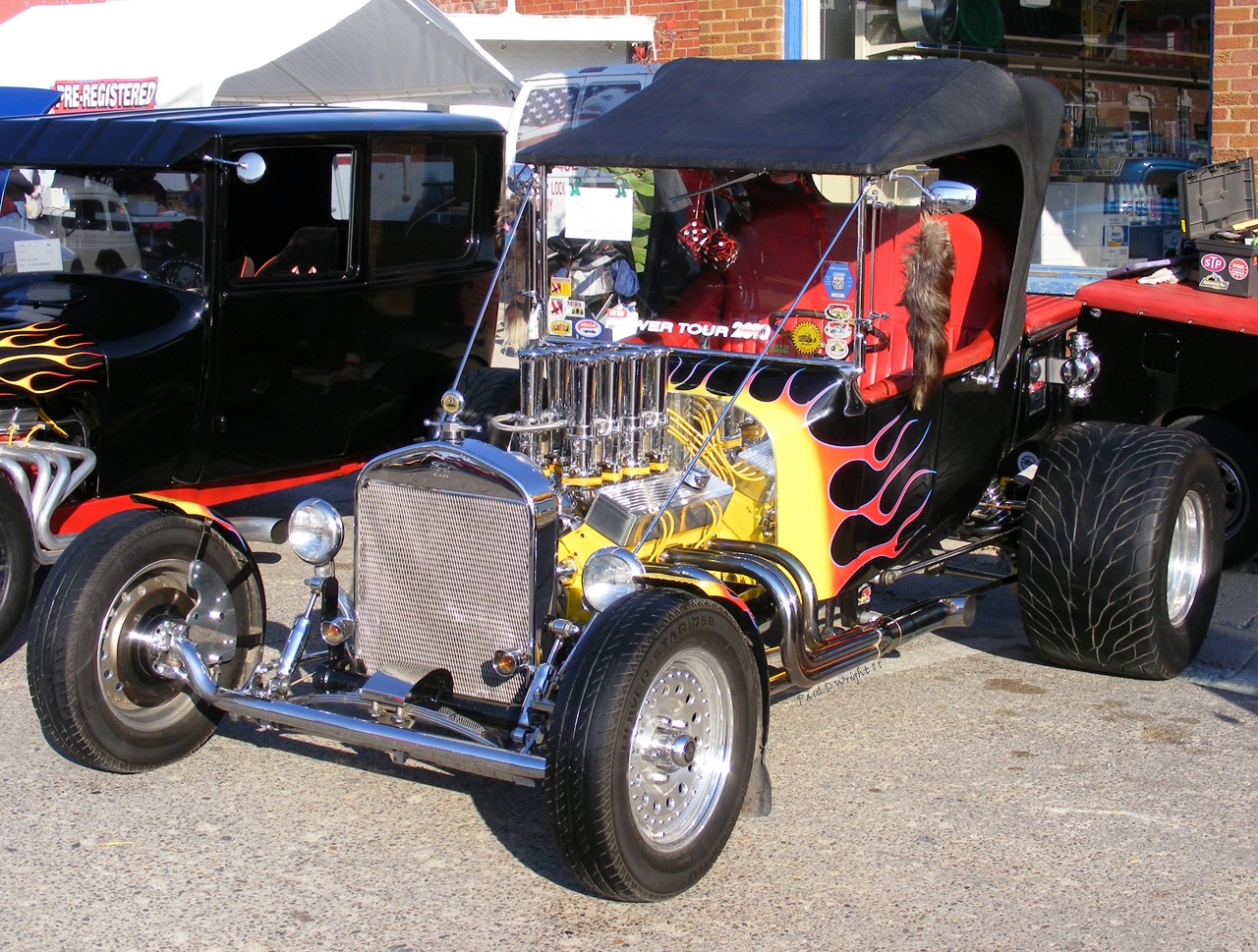 Flamed T Roadster