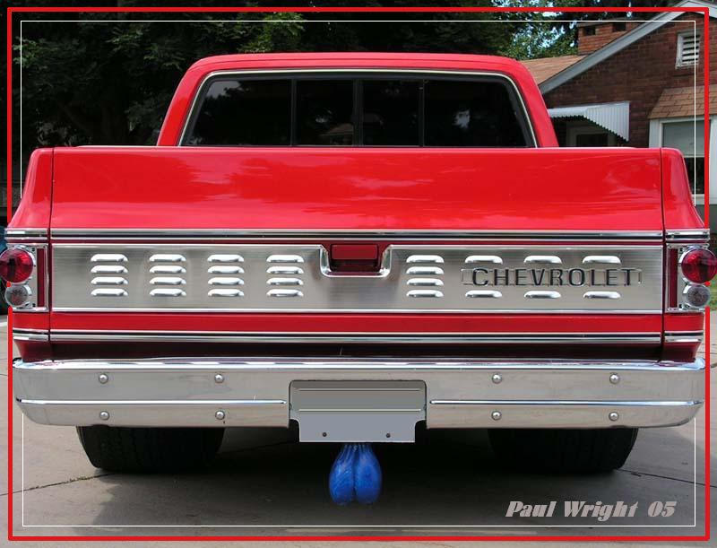 Chev Car Rear Tubbed Chevy Truck Rear by colts4us on DeviantArt