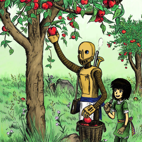 apple-picking