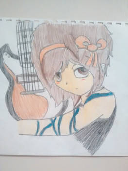 Girl with guitar