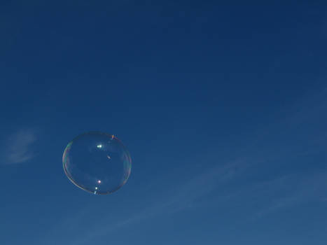 Bubble in the Blue