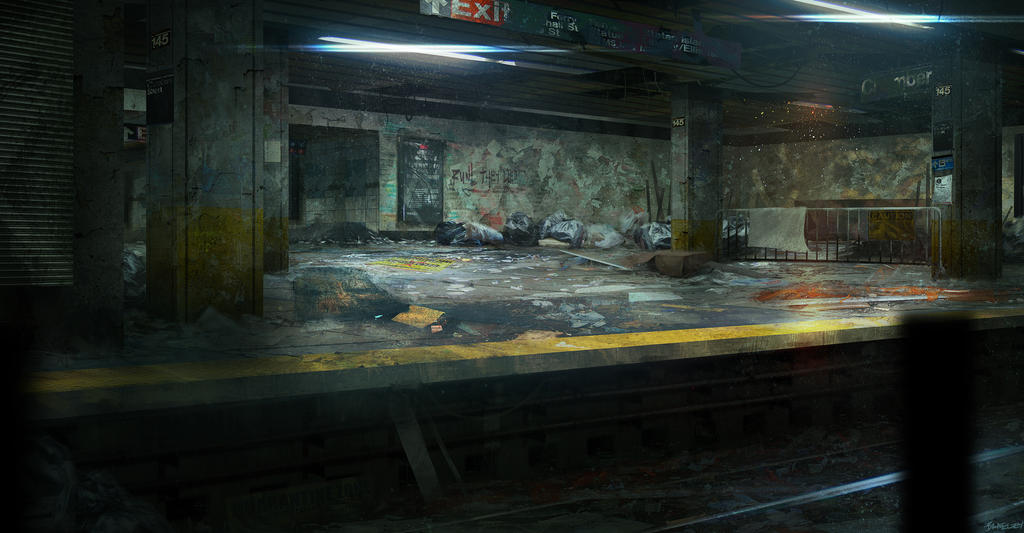 Subway Station by Crosscrim on DeviantArt