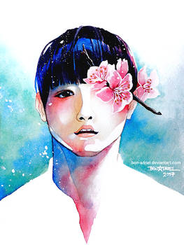 Boy and Flower 2