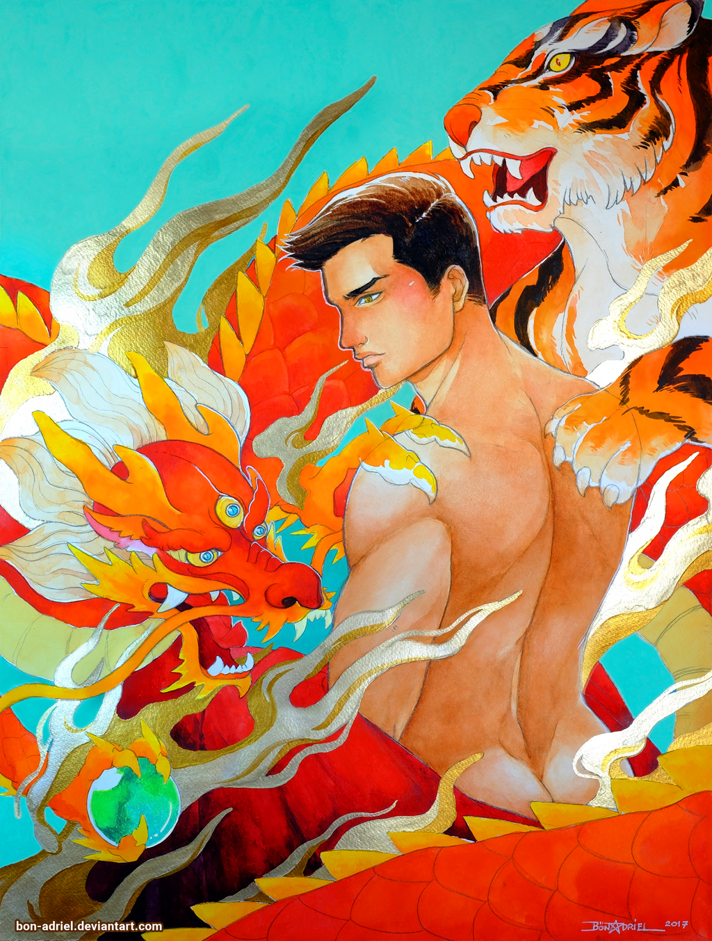 Between the Hours of the Tiger and the Dragon by bon-adriel