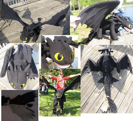 TOOTHLESS 5FT PLUSH