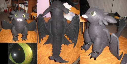 Toothless Situp Plush