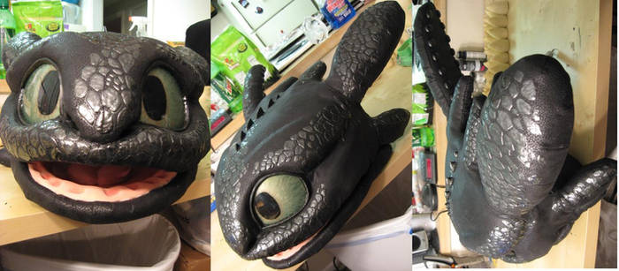 Toothless Finished Head