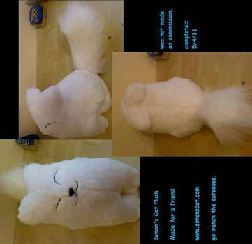 Simon's Cat plush