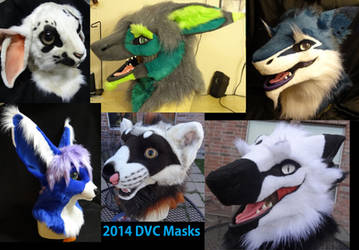 2014-15 Fursuit Masks