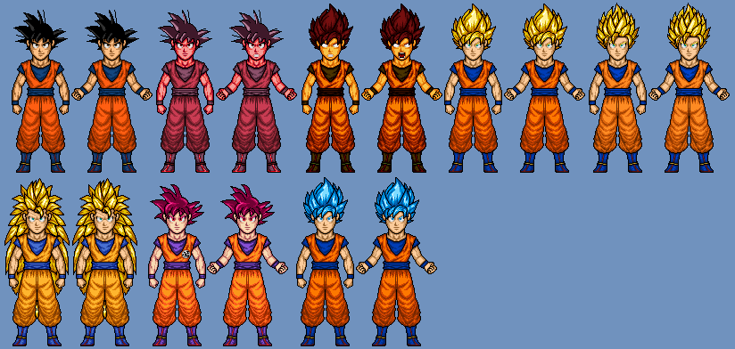 Goku - fases ssj - Proyecto en Progreso by SanSupernovaOz on DeviantArt Goku - fases ssj - Proyecto en Progreso by SanSupernovaOz on DeviantArt