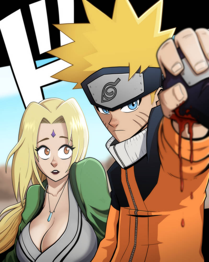 Naruto x Tsunade by ebbewaxin on DeviantArt