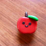 polymer clay apple 2