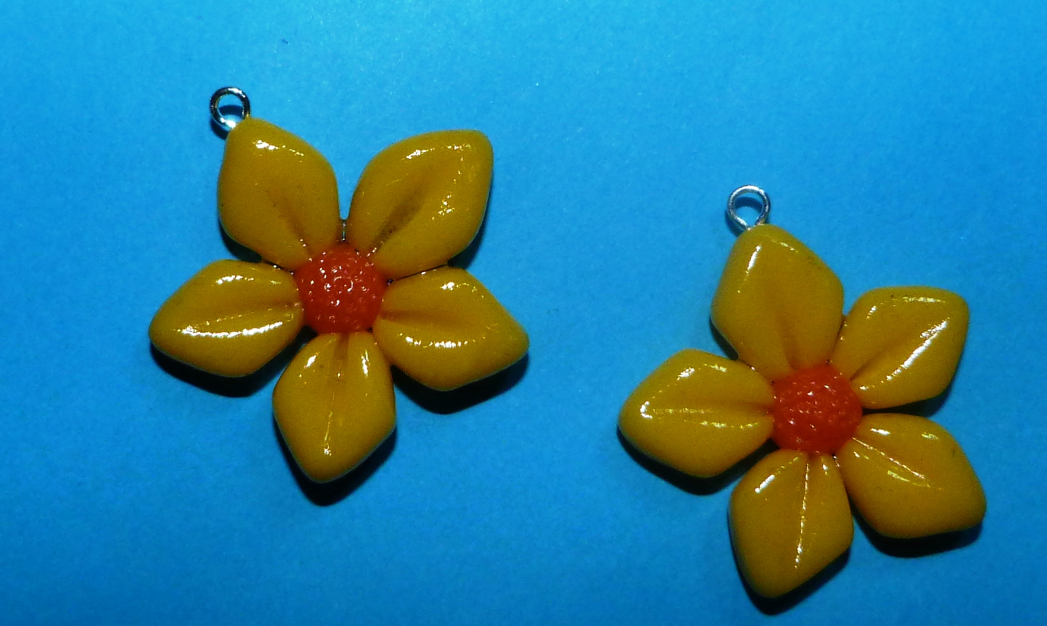 polymer clay flowers