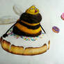 Bee in donut
