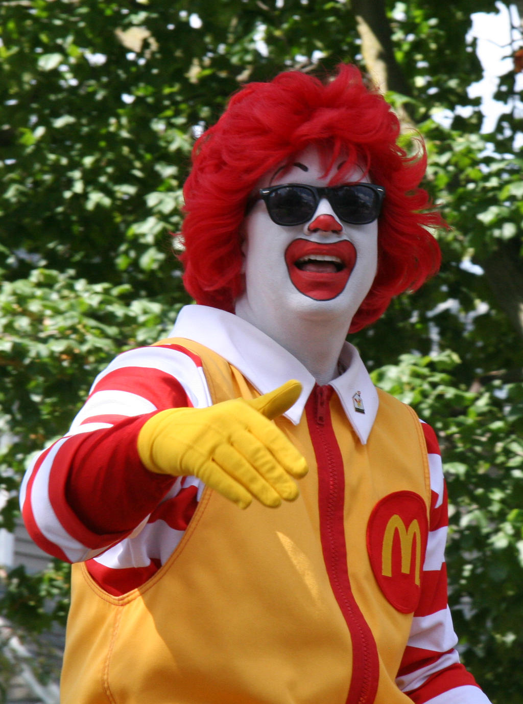 Ronald McDonald is Gangsta