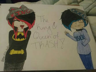 King and Queen of trash