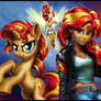 Sunset Shimmer Four Ways -- Original