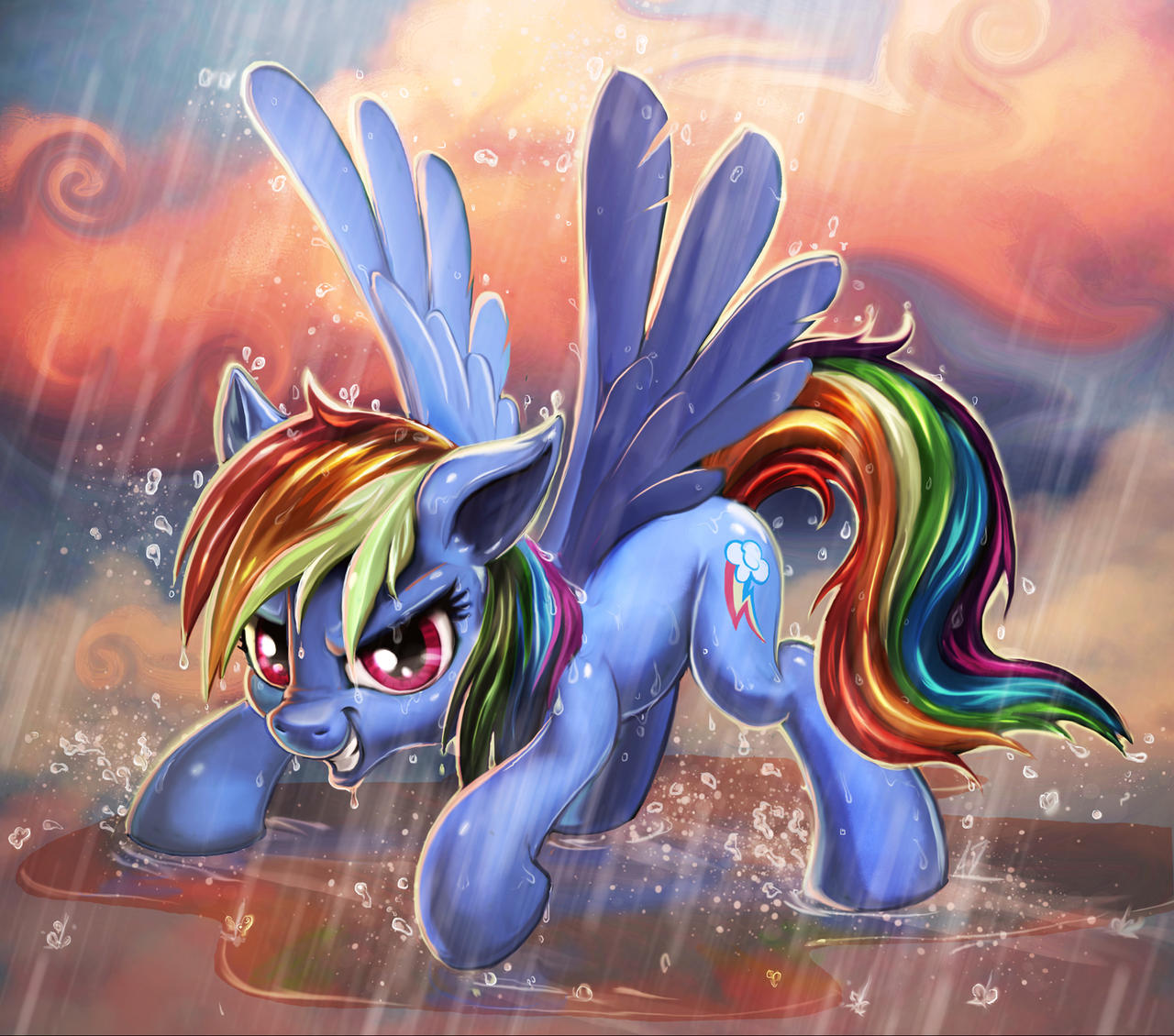 Who's ready for a Rainbow? by harwicks-art