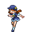 Pokemon Trainer Red Sprite ( Girl Version ) by KERMITHH on DeviantArt