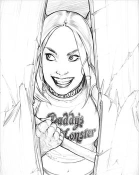 Harley Quinn doodle