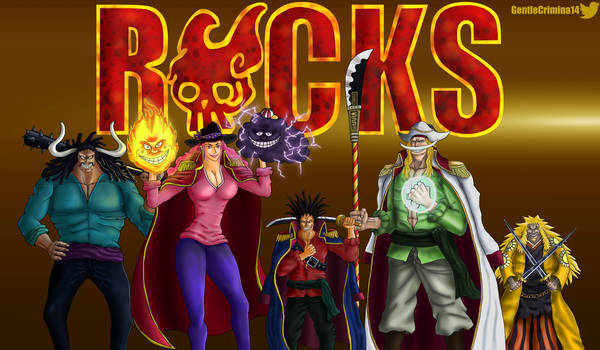 Rock's Crew - Rocks D Xebec by caiquenadal on @DeviantArt