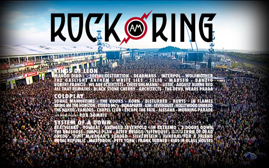 Rock am Ring 2011 WP + LineUp by iemanduitnederland on DeviantArt
