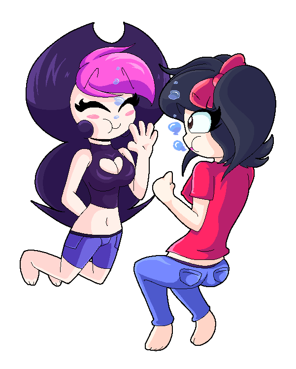 Julie meets Ovina (Animated) by IVOanimations