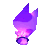 Bob the cat from animal crossing is flying