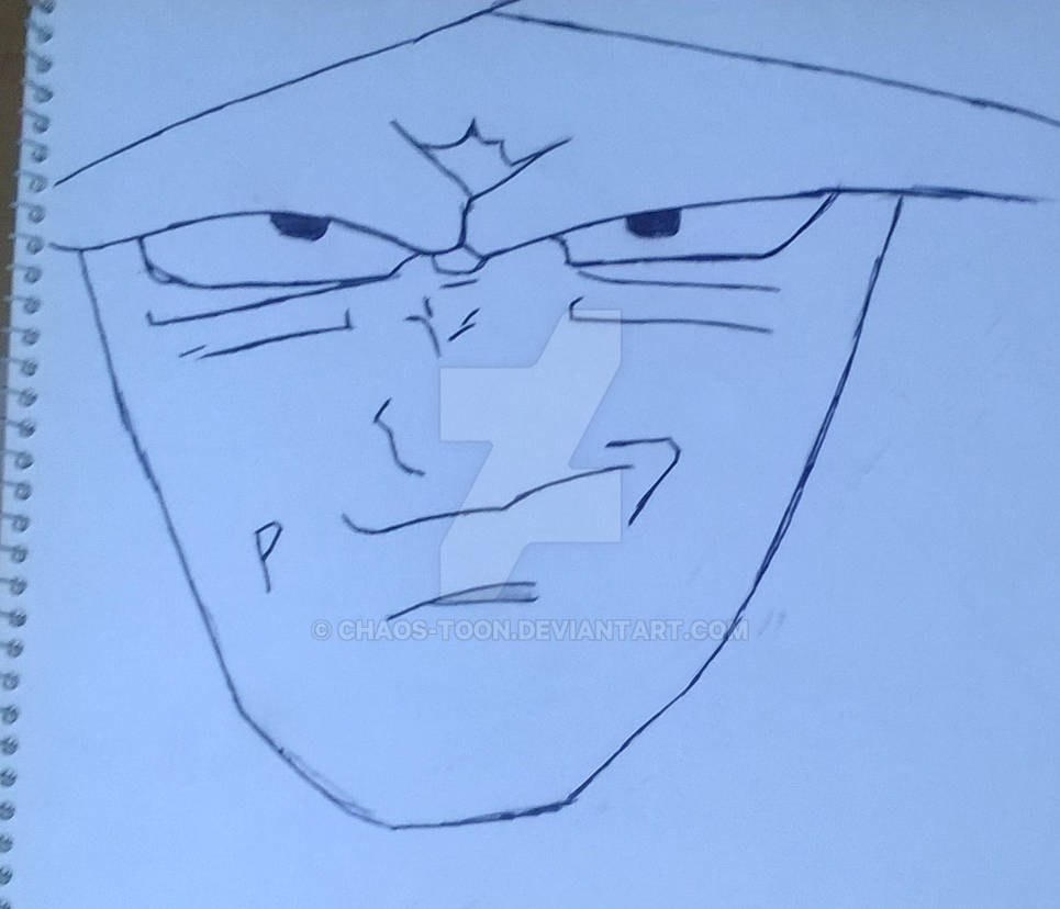 Piccolo Face by chaos-toon on DeviantArt
