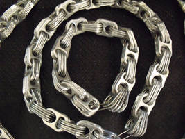 Bulky ringpull chain