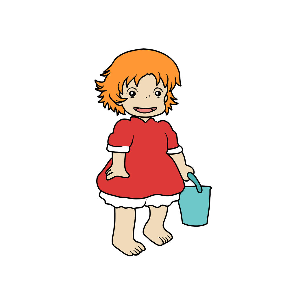Ponyo drawing by Discord on DeviantArt