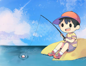 Fishing by Drawn-Mario