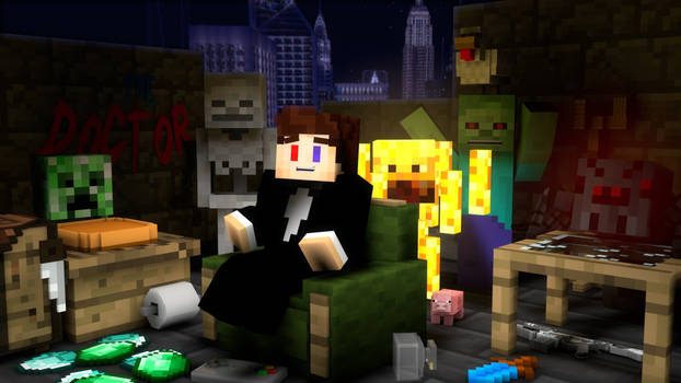 TheDoctor - Minecraft Avatar Wallpaper