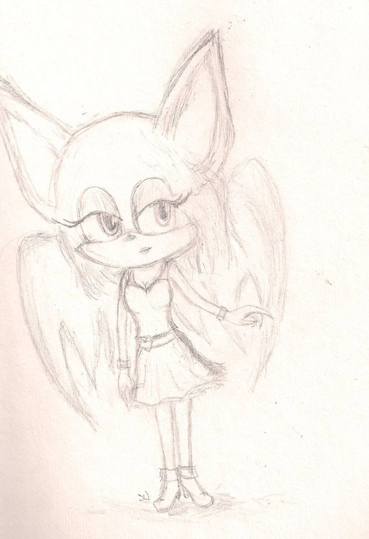 rouge sketch by Dearest-Nightmares on DeviantArt