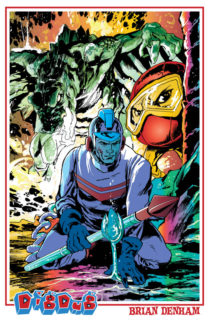 DIG DUG vector art by DaneRot on DeviantArt