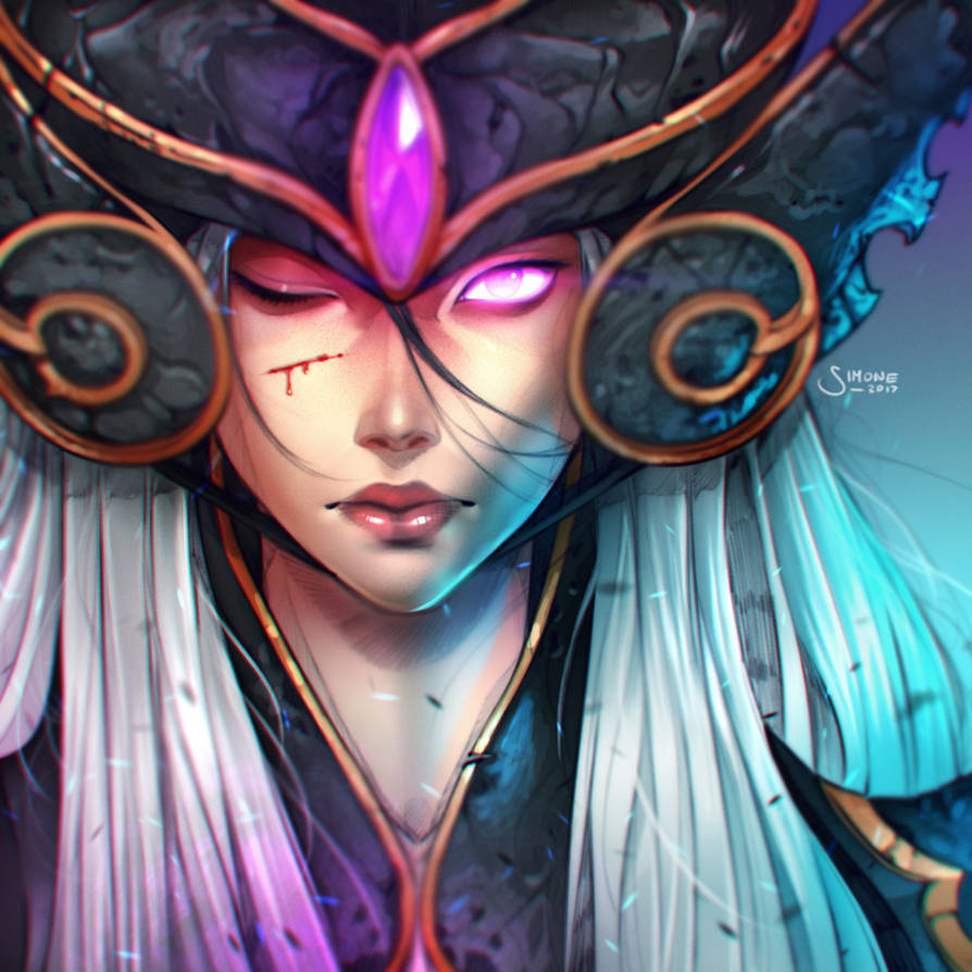 Syndra by simoneferriero on DeviantArt