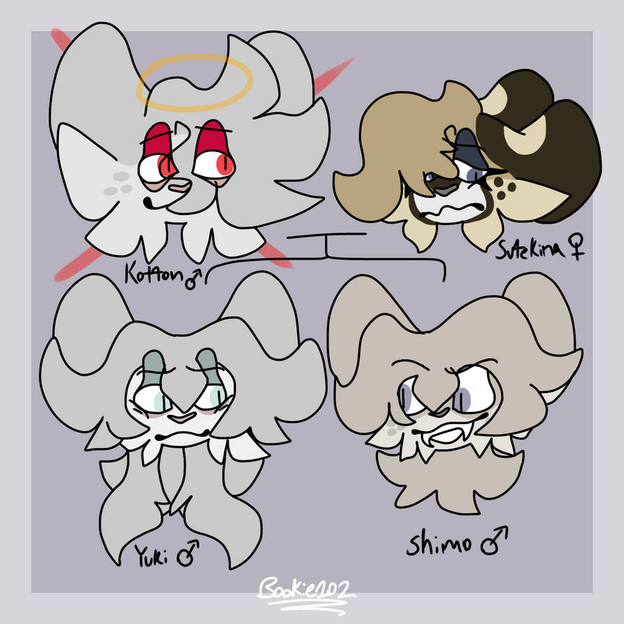 Tree Ocs Yuki Family Tree - OCS by Bookie102 on DeviantArt