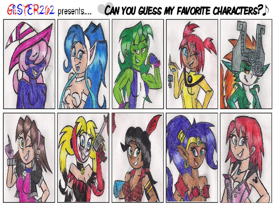 Favorite Characters Meme