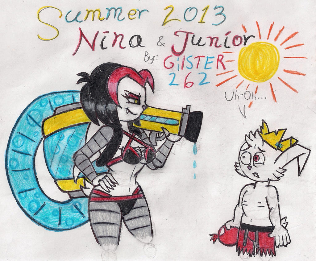 Summer 2013: Nina and Junior