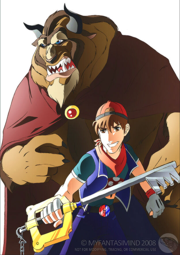 Key Beast Keyblader and the Beast by MyFantasiMind by gilster262 on DeviantArt