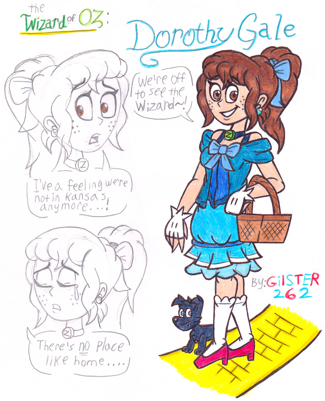 Dorothy Deviantart Wizard of Oz: Dorothy Gale by gilster262 on DeviantArt