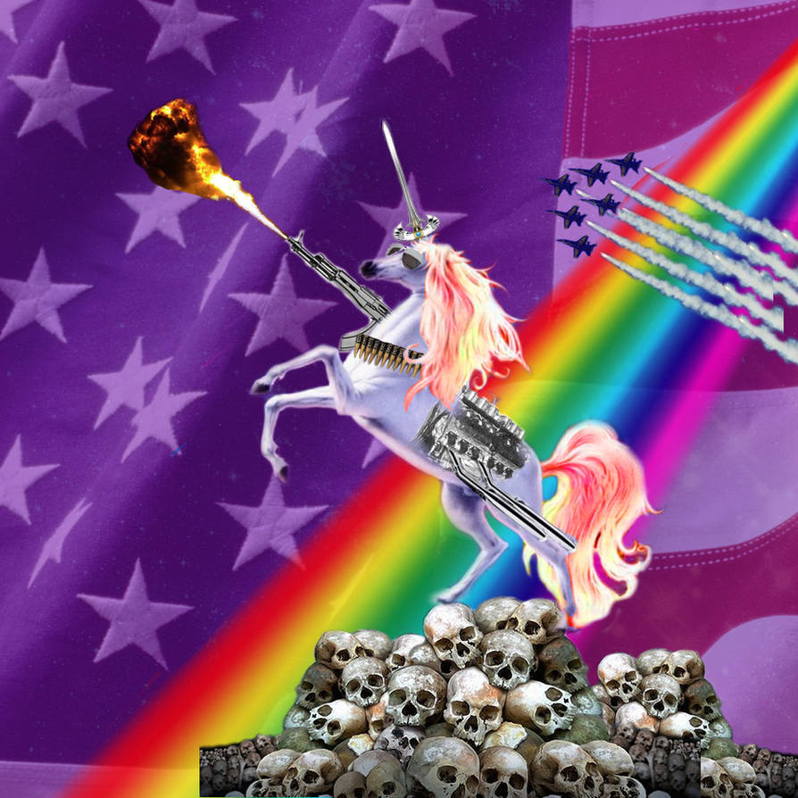 Flaming Metal Unicorn redux