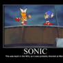 Sonic Motivational Poster