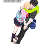 Anime Couple Render 01